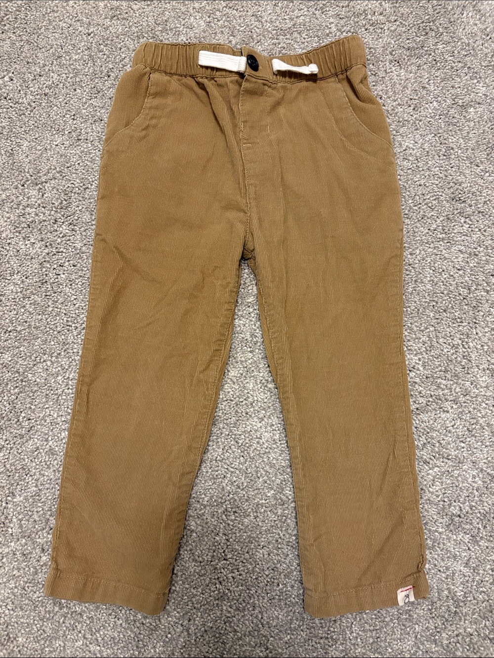 Me & Henry toddler boys Tan Corduroy Pants 18-24 months